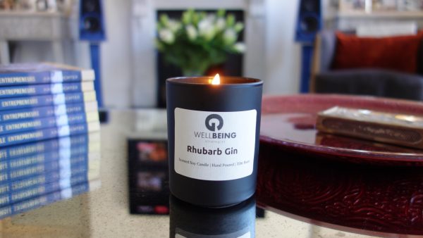 Rhubarb Gin Soy Candle
